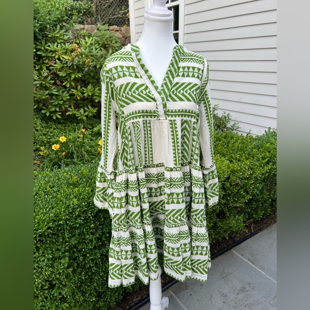 Devotion Twins Tunic Dress. Handmade in Greece.